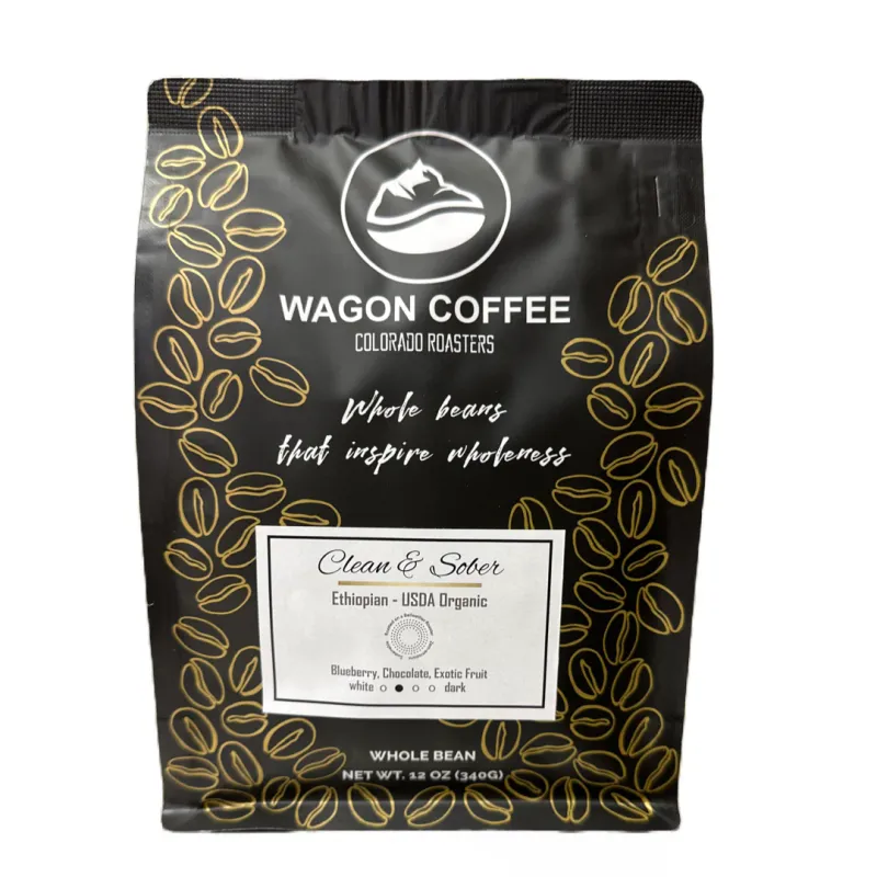 Wagon Coffee Clean &amp; Sober12 oz