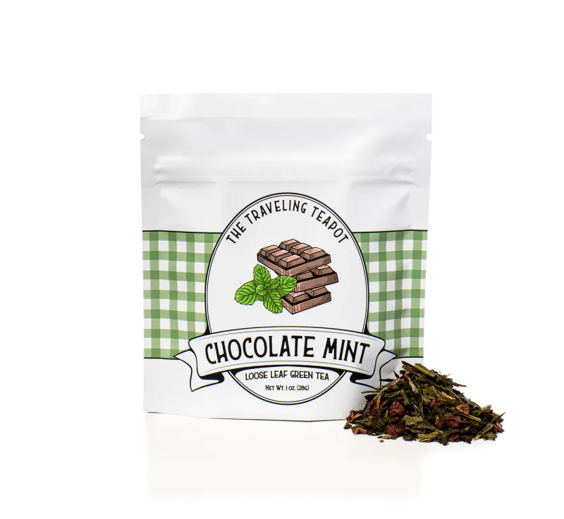 Traveling Teapot - Chocolate Mint Tea