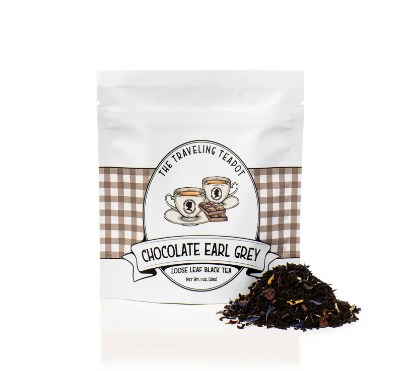 Traveling Teapot - Chocolate Earl Grey Tea