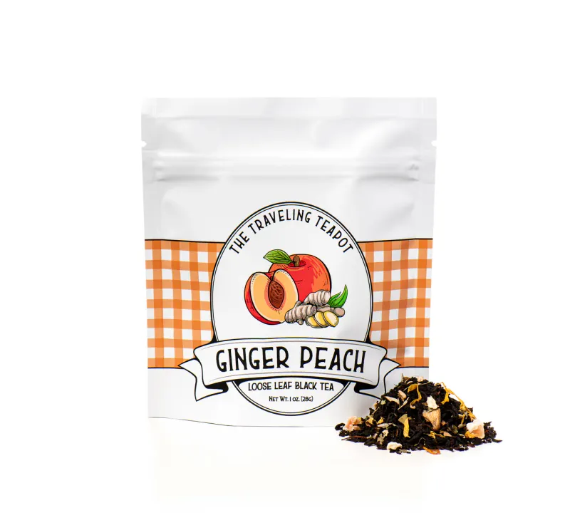Traveling Teapot - Ginger Peach Tea