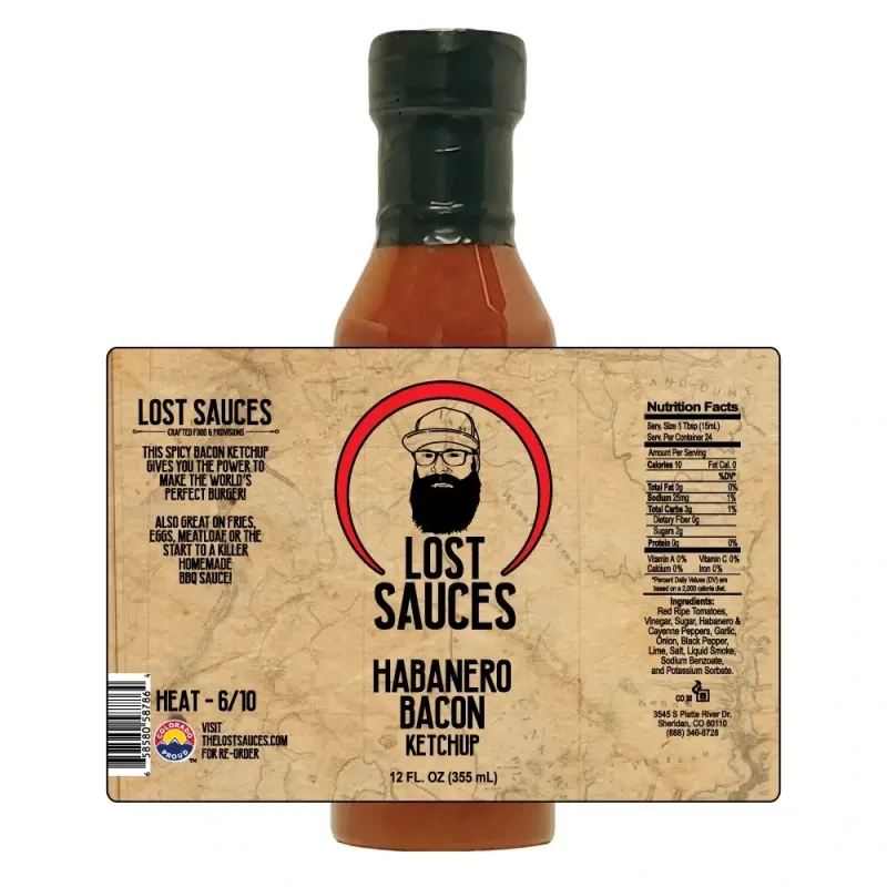Lost Sauces - Habanero Bacon Ketchup
