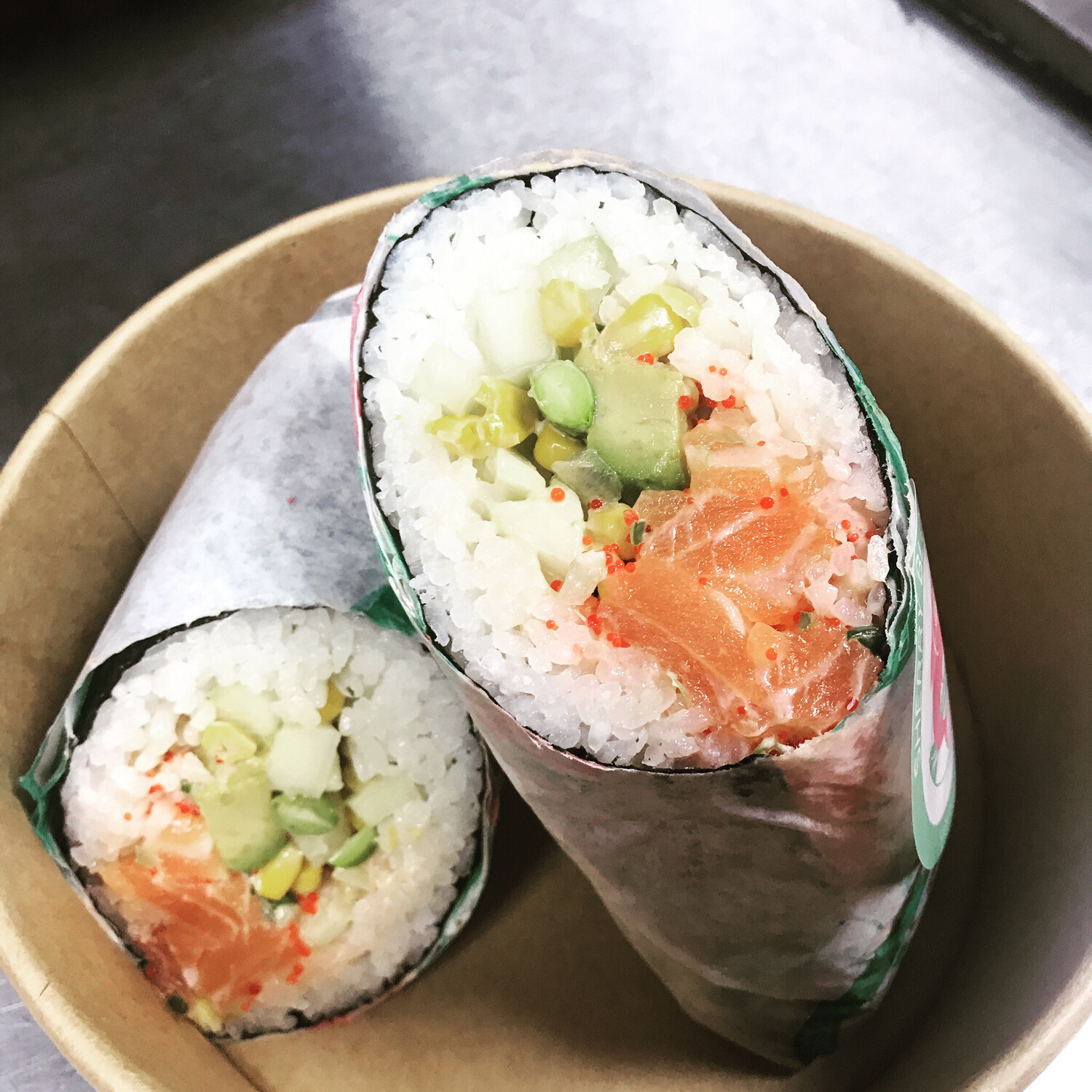 🌶 Spicy Volcano w/ Salmon