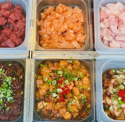 🐠 3 Protein Custom Poké Bowl / Sushi Burrito