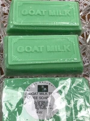 goat milk tea tree soap