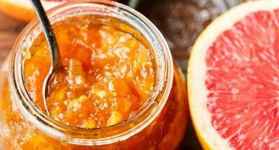 Grapefruit honey marmalade