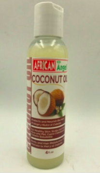 African Angel Coconut Oil For Natural Hair And Scalp Conditioner, Skin