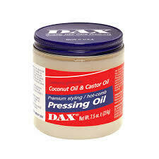 Dax Coconut Oil And Castor Oil Pressing Oil 3.5oz