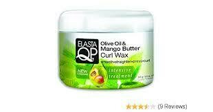 Elasta QP Olive Oil And Mango Butter Curl Wax 5oz