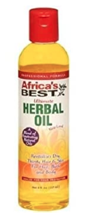 Africa's Best Ultimate Herbal Oil For Hair, Bath, Nails, And Body 8oz