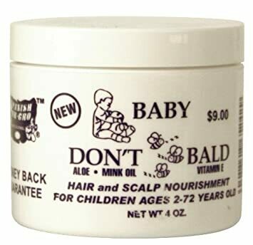 Baby Don't Be Bald Hair and Scalp Nourishment 4oz