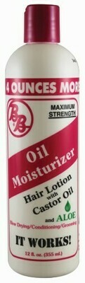 BB Oil Oil Moisturizer Hair Lotion With Castor Oil Maximum Strength