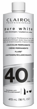 Clairol Professional Pure White Creme Developer 