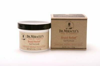 Dr Miracle's Braid Relief Gel Formula 4oz