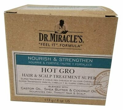 Dr Miracle's Hot Gro Hair And S Alp Treatment 4oz