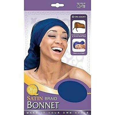 Qfitt Satin Braid Bonnet #178 Assort