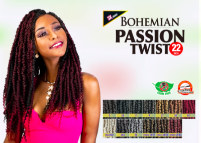 Bohemian Passion Twist 22inch Biba