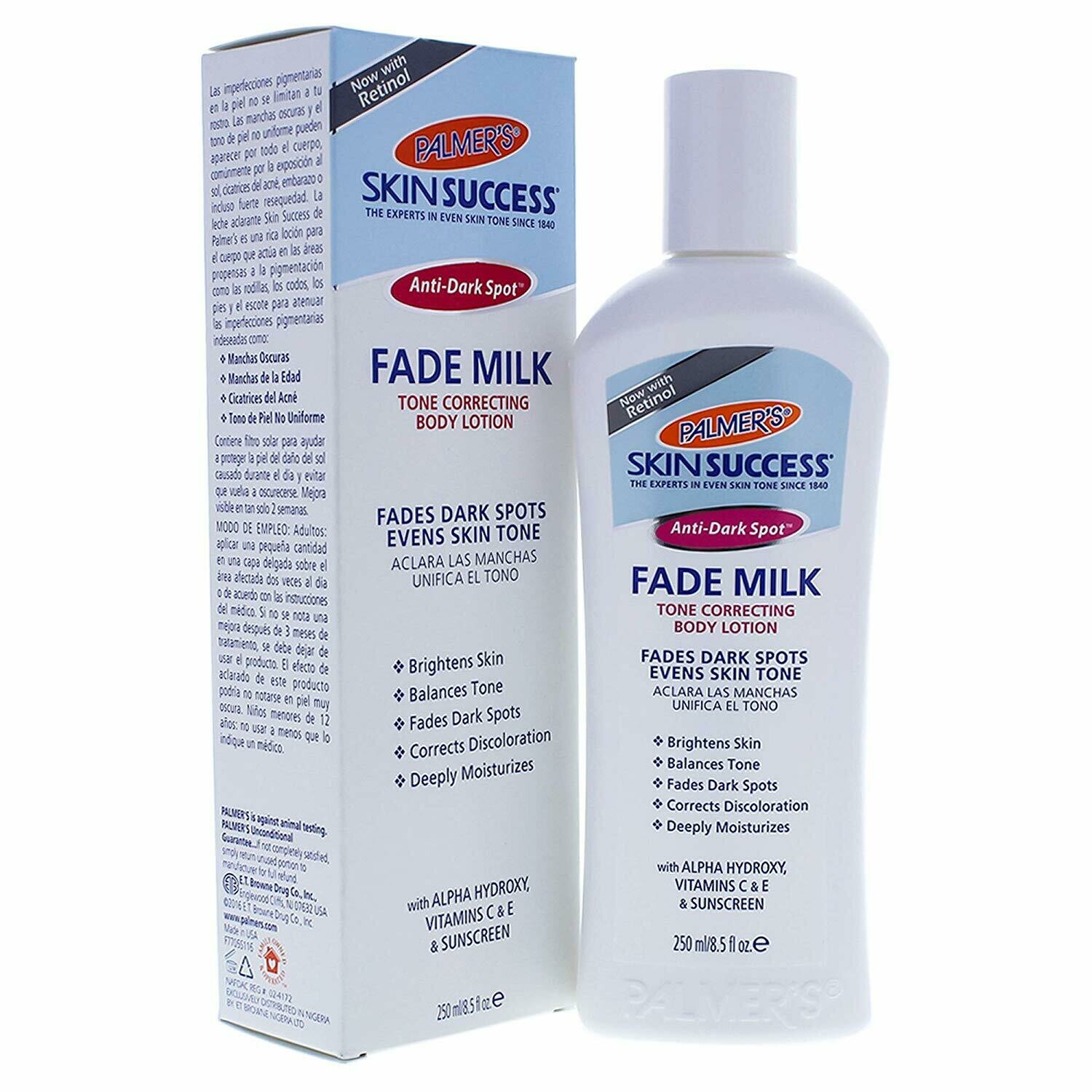 Palmer's (Palmers) Skin Success Anti-dark Spot Fade Milk Tone Correcting Lotion 8.5oz