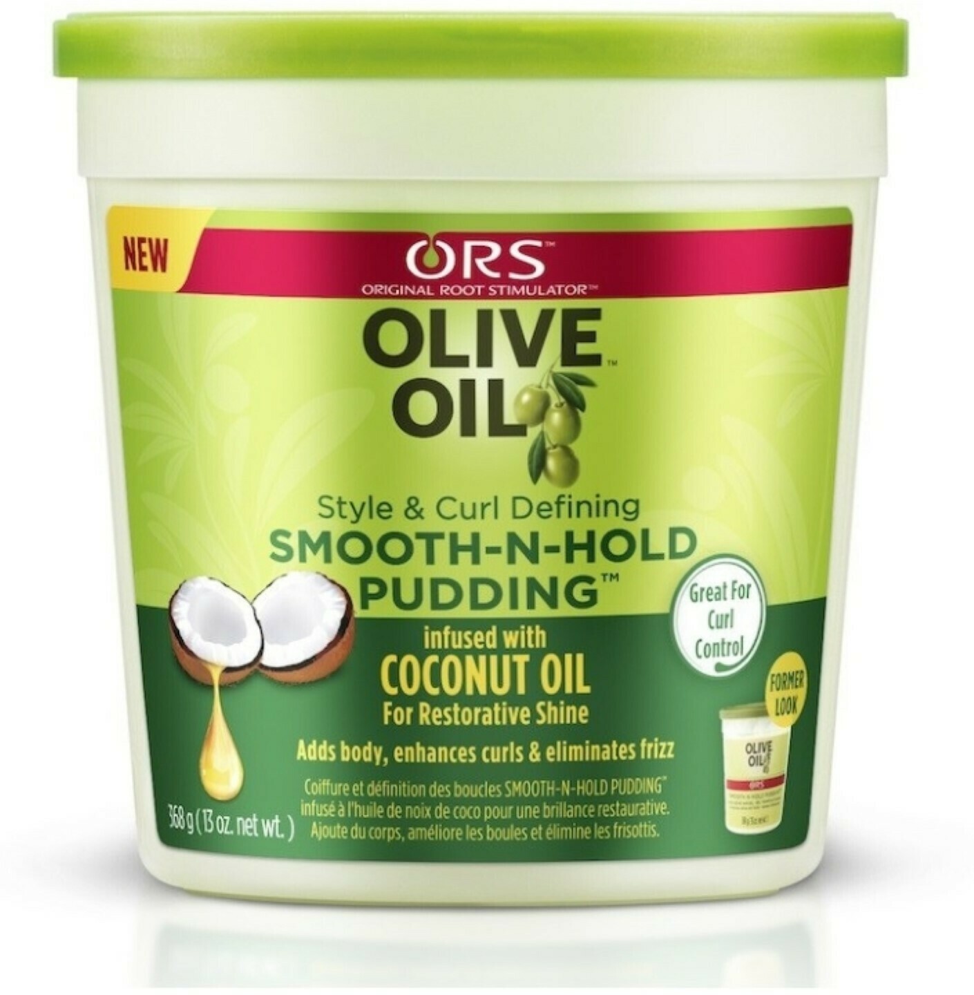 ORS Olive Oil Smooth-n-hold Pudding 13oz