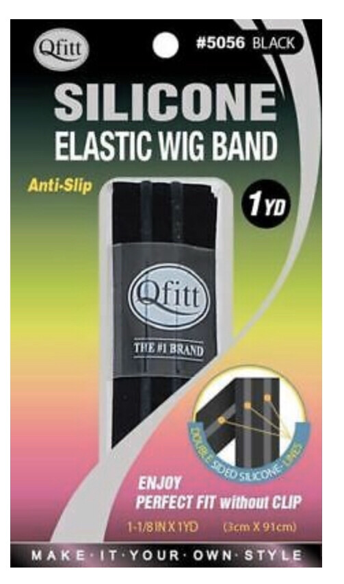 Silicone Elastic Wig Band Qfitt #5056 1-1/8 In X 1yd