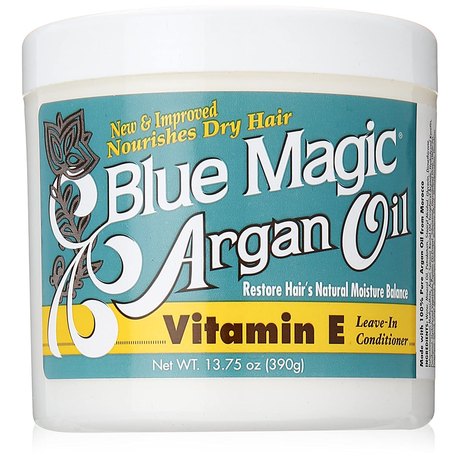 Blue Magic Argan Oil Vitamin E 13.75oz