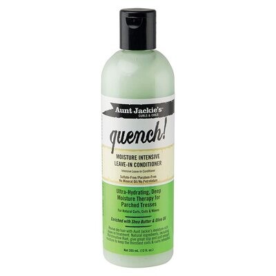 Aunt Jackie's Quench! Moisture Intensive Leave In Conditioner 12oz