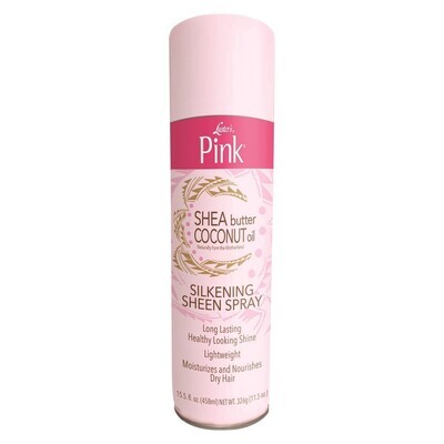 Luster's Pink Shea Butter Coconut Oil Silkening Sheen Spray 15.5oz