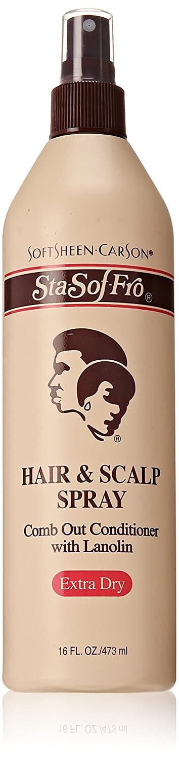 Softsheen Carson Sta So Fro Hair & Scalp Spray (Extra Dry)  16oz