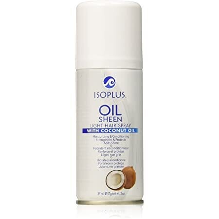 Isoplus Oil Sheen Light Hair Spray 2oz