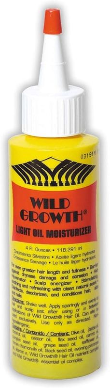 Wild Growth Light Oil Moisturizer 4oz