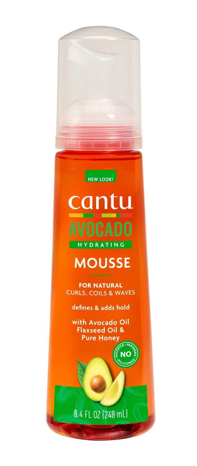 Cantu Avocado Hydrating Mousse For Natural, Curls, Coils Cantu Avocado Hydrating Mousse For Natural, Curls, Coils