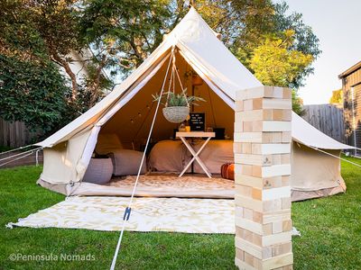 XL Bell Tent - Sleeps 6 or less