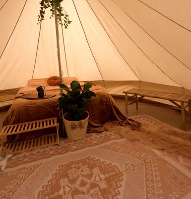 Classic Bell Tent - Sleeps 2 *UPGRADED*