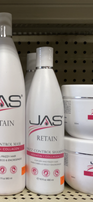 JAS RETAIN SHAMPOO 16OZ