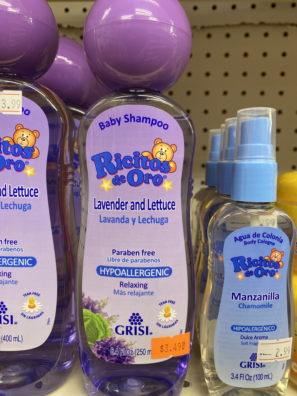 RICITOS DE ORO SHAMPOO LAVENDER