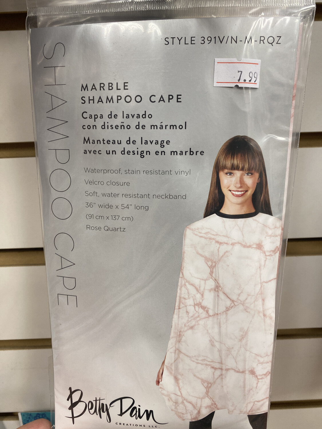 MARBLE SHAMPOO CAPE
