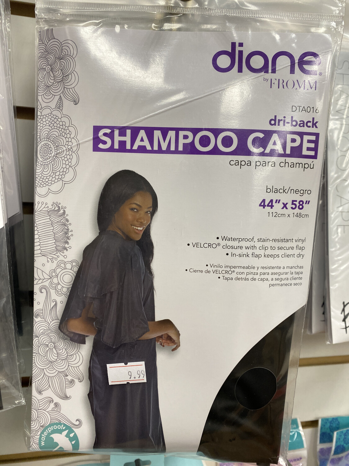 DTA016 DRI-BACK SHAMPOO CAPE