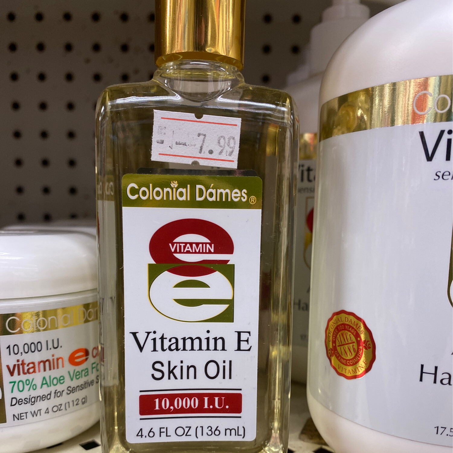 COLONIAL DAMES VITAMIN E SKIN OIL