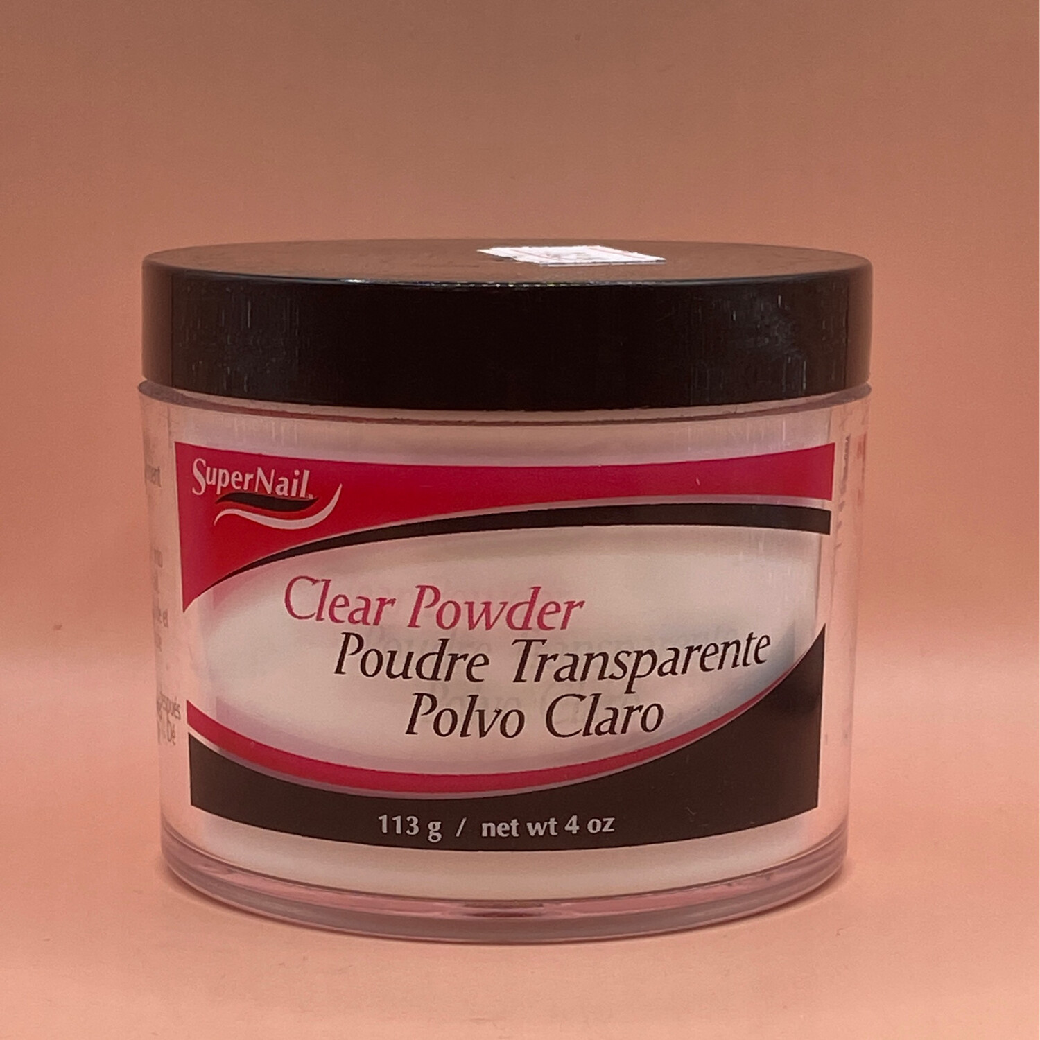 CLEAR POWDER ACRILIC 4 OZ