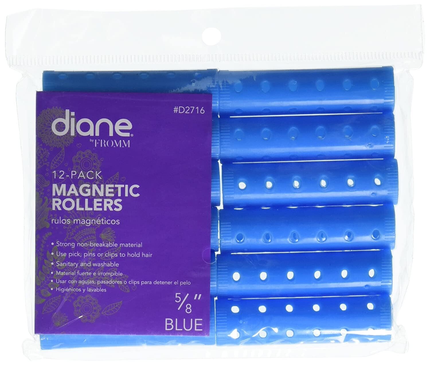 D2716 MAGNETIC ROLLER BLUE