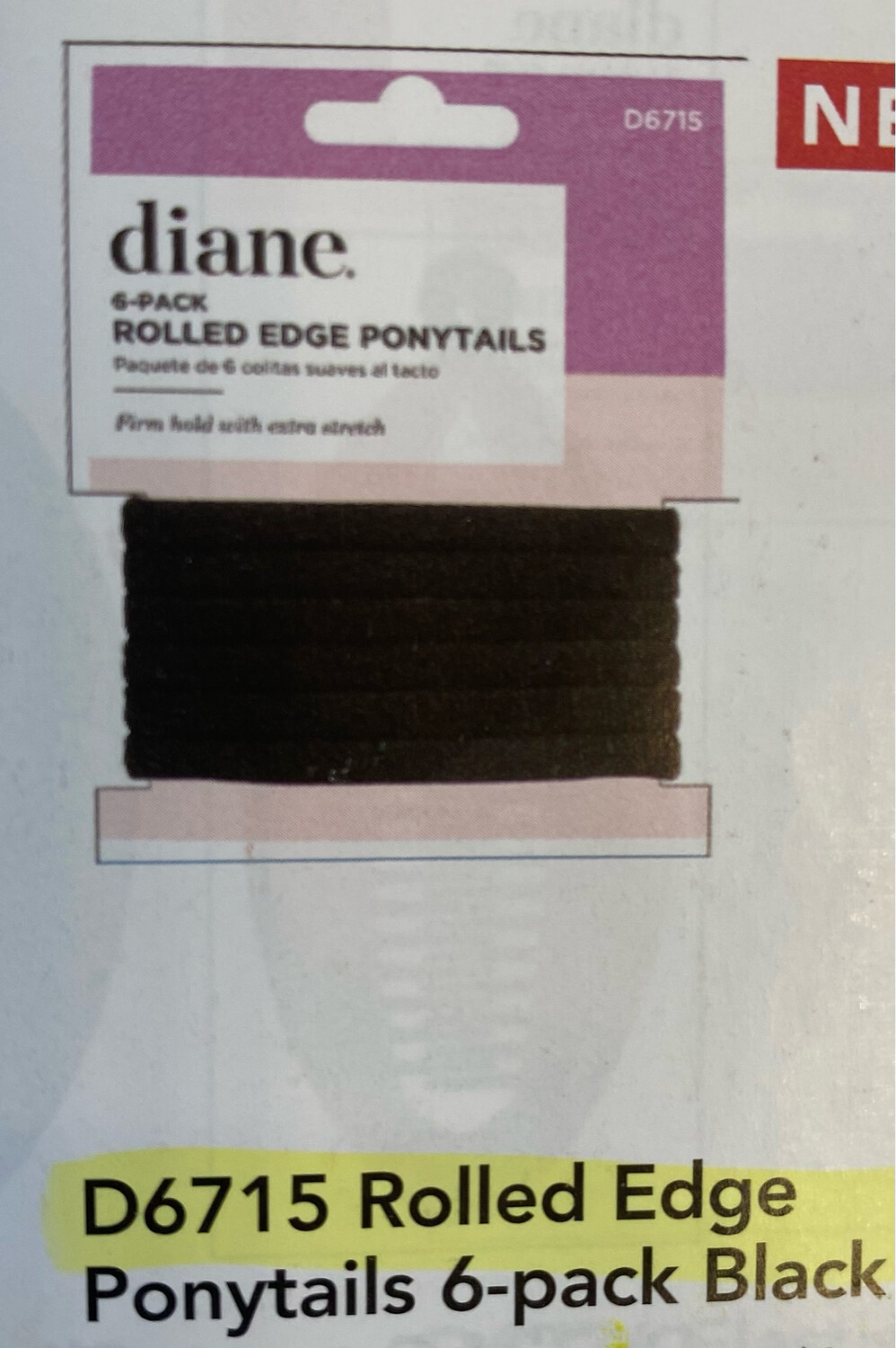 D6715 EDGE PONYTAILS