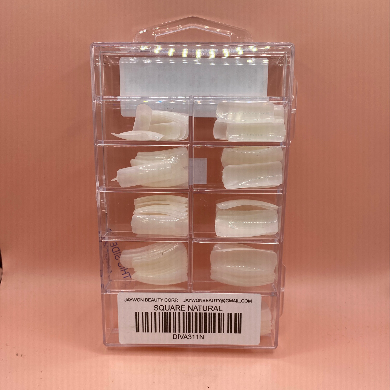 DIVA311N SQUARE NATURAL NAIL