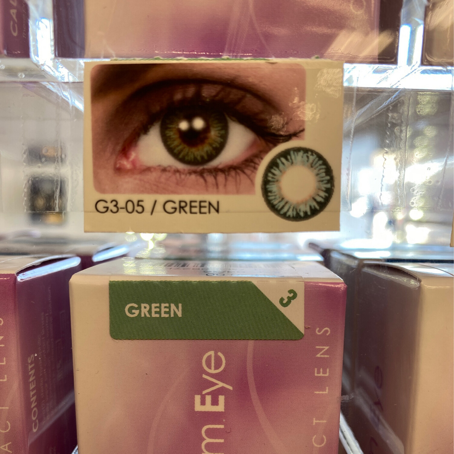 GLAM EYE GREEN 3