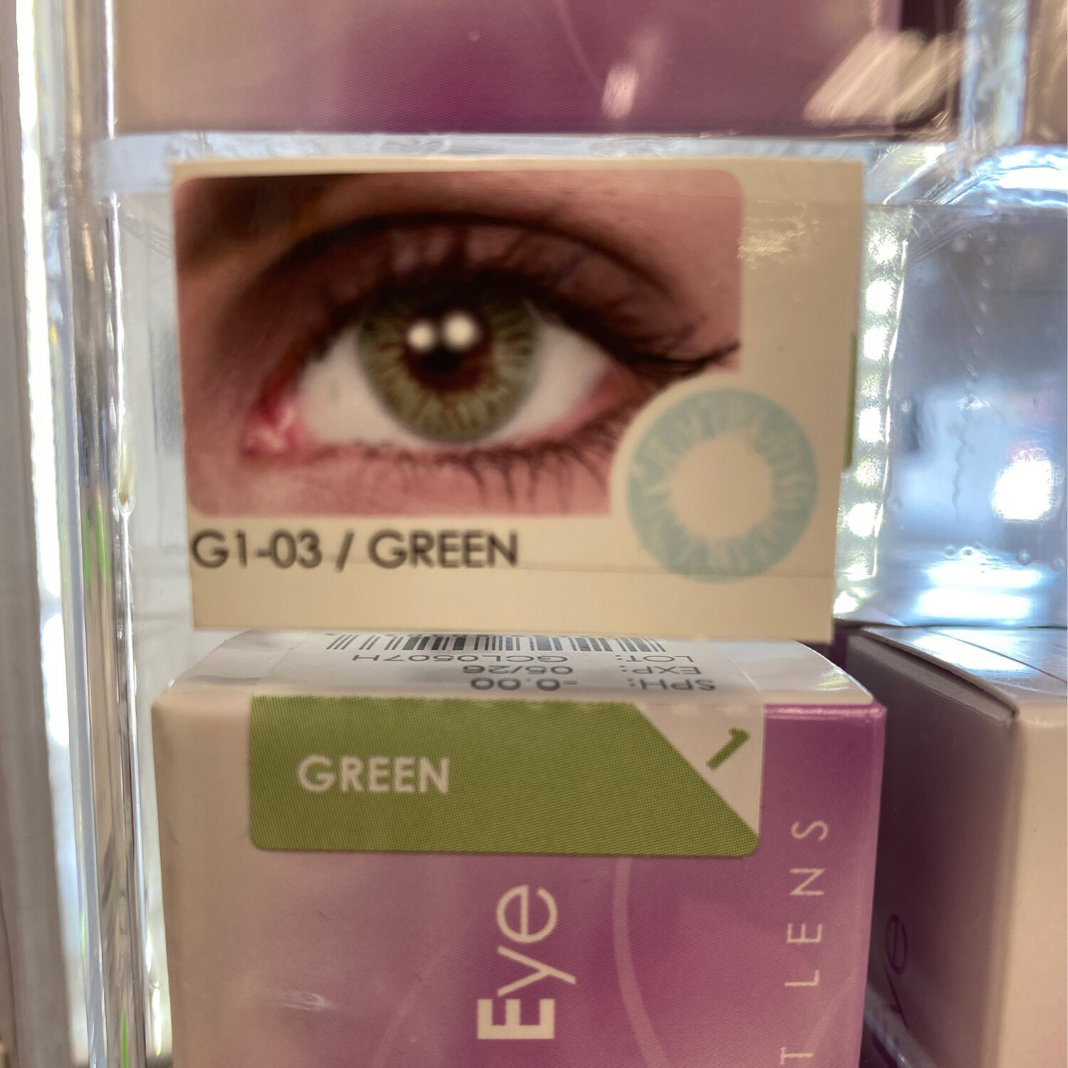 GLAM EYE GREEN 1