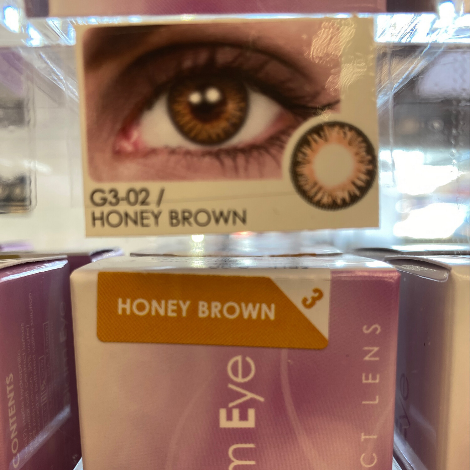 GLAM EYE HONEY BROWN 3