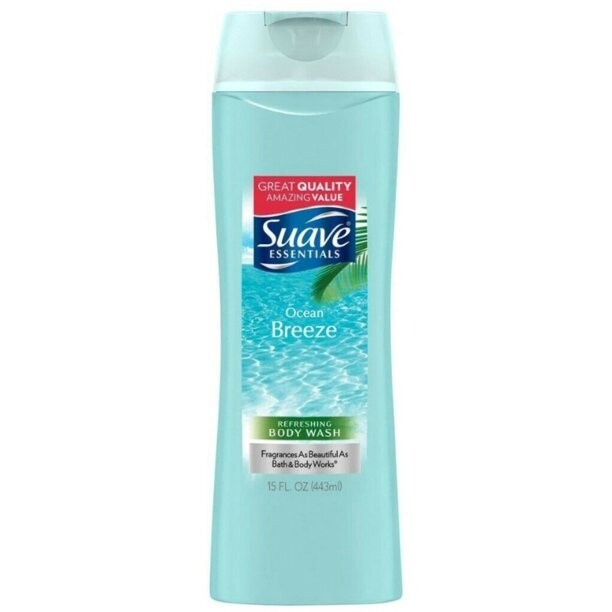 SUAVE OCEAN BREEZE BODY WASH 15 OZ