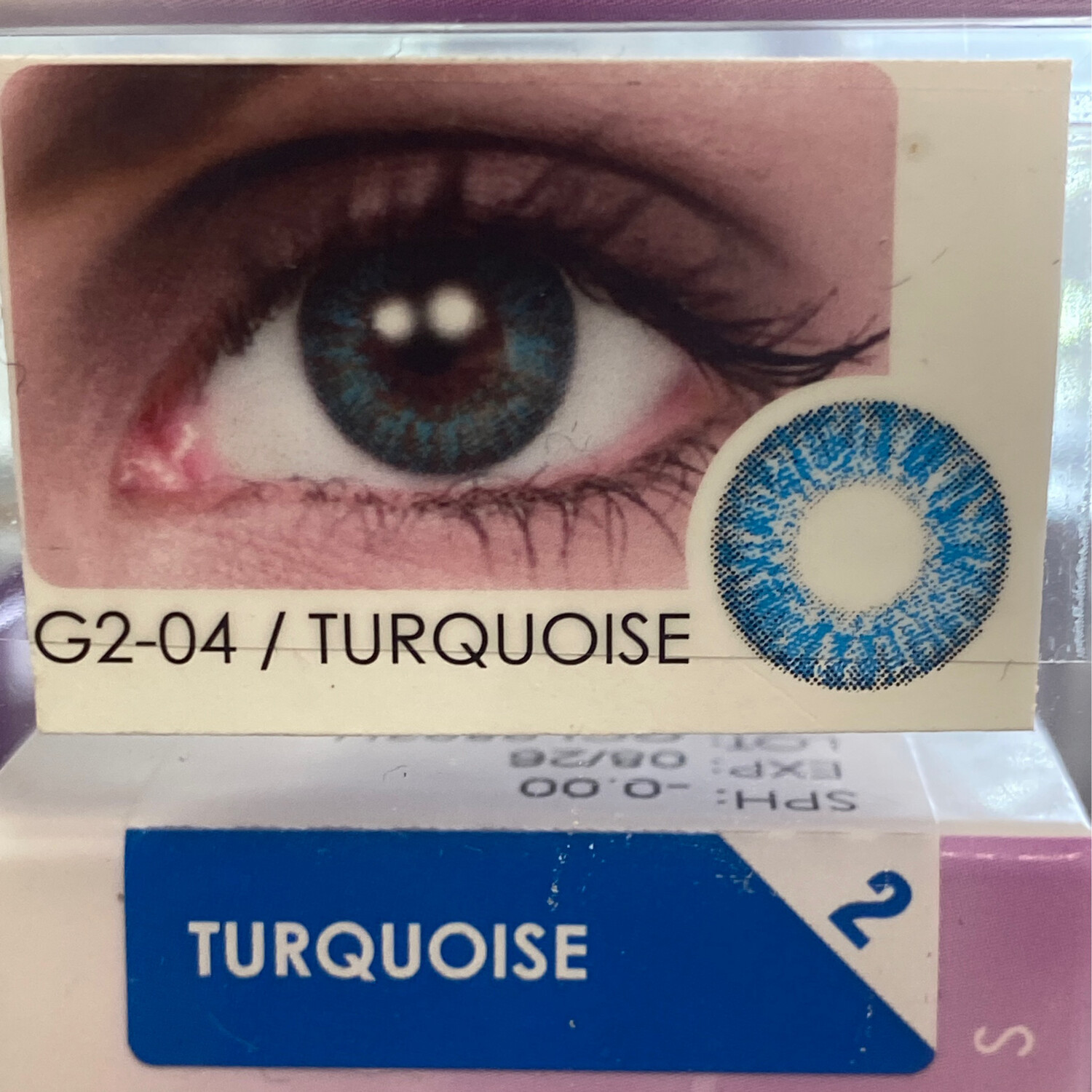 GLAM EYE TURQUOISE 2