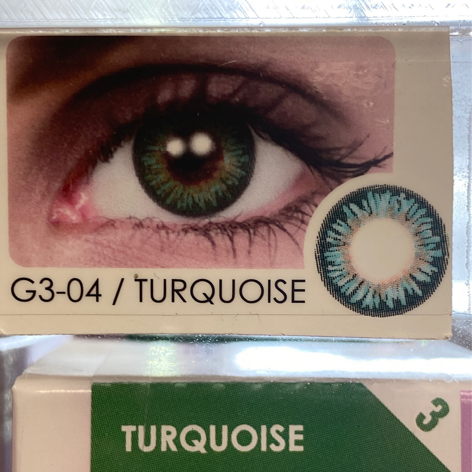 GLAM EYE TURQUOISE 3