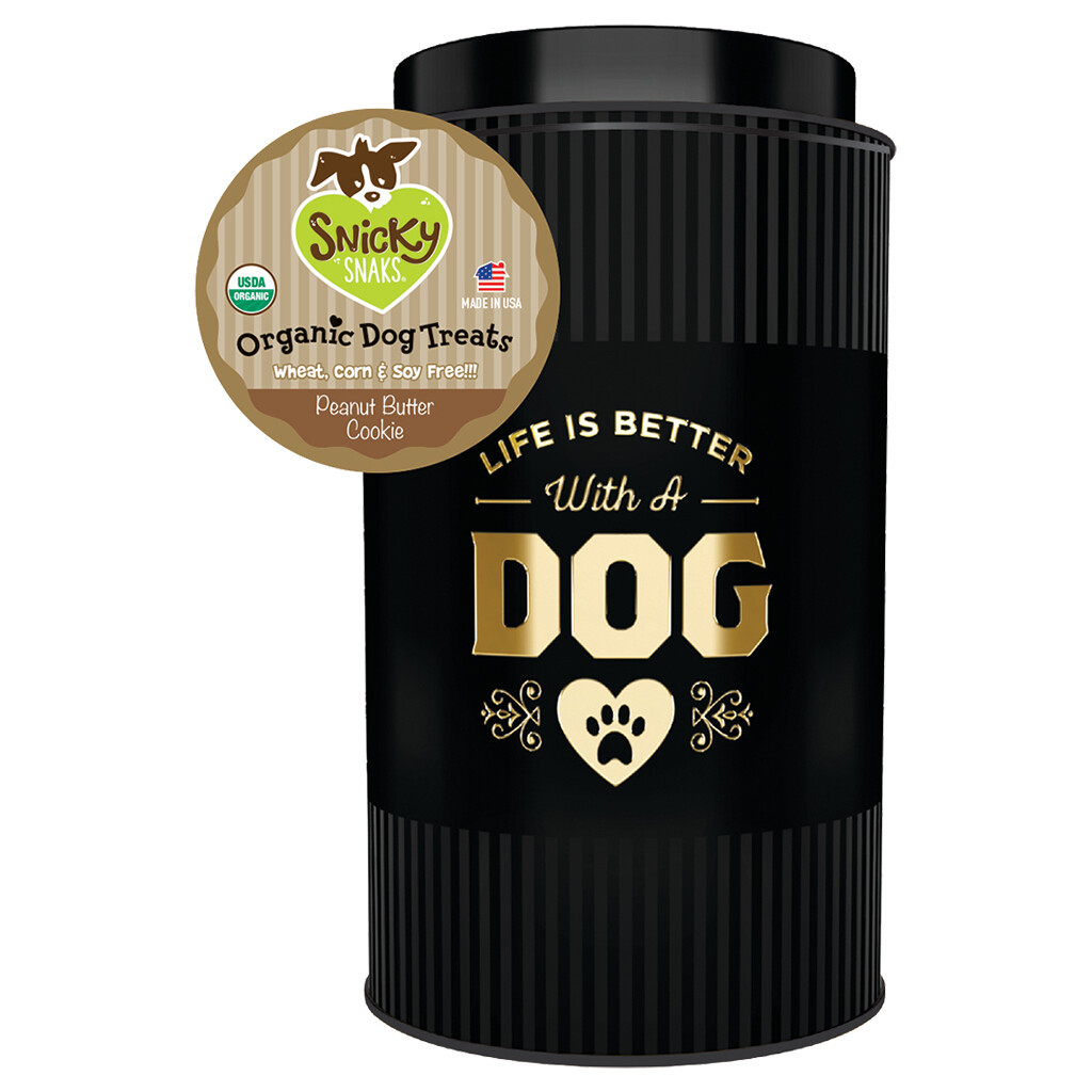 Peanut Butter Large Gift Tin 1O OZ Peanut Butter Large Gift Tin 1O OZ