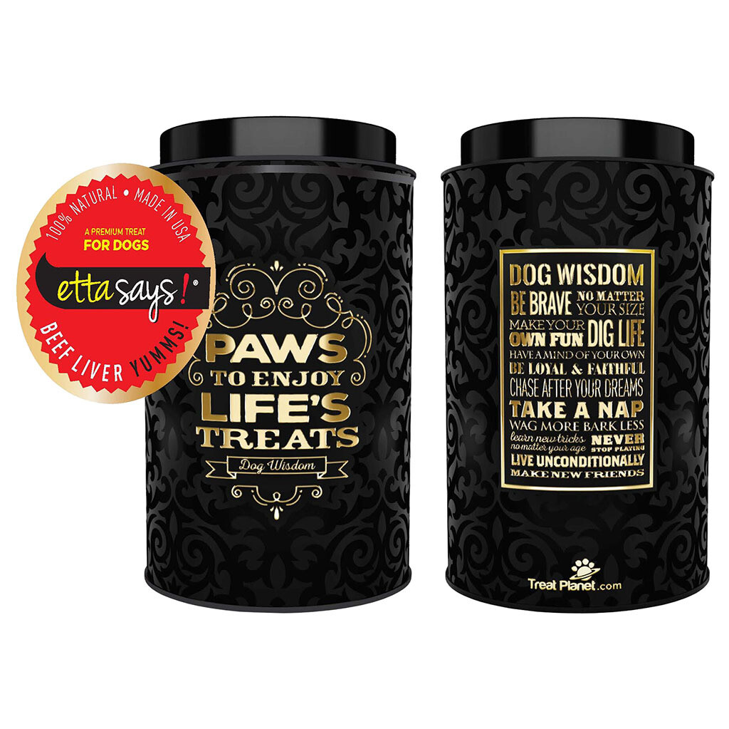 Freeze Dried Beef Liver Small Gift Tin 1.6 OZ Freeze Dried Beef Liver Small Gift Tin 1.6 OZ