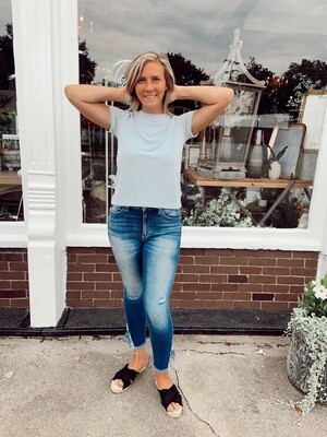 Crew Neck Short Sleeve T-Shirt